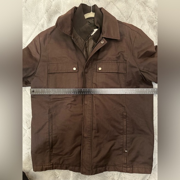 Calvin Klein Men’s extra large XL 3-in-1 Mid Length Jacket black brown ex cond - Picture 6 of 13